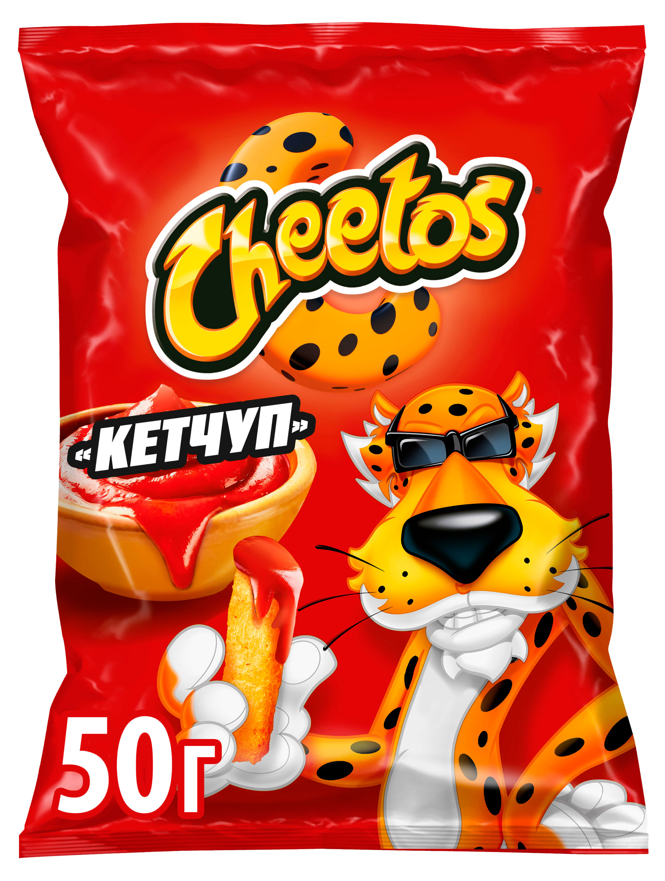 

Снеки кукурузные Cheetos кетчуп, 55 г