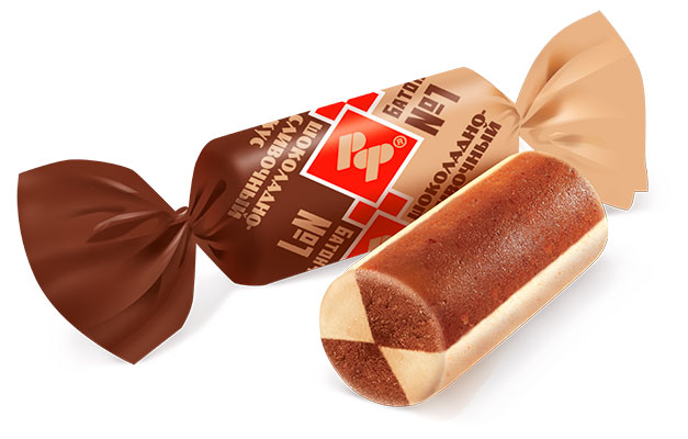 

Конфеты Рот Фронт батончики шоколадно-сливочные, вес