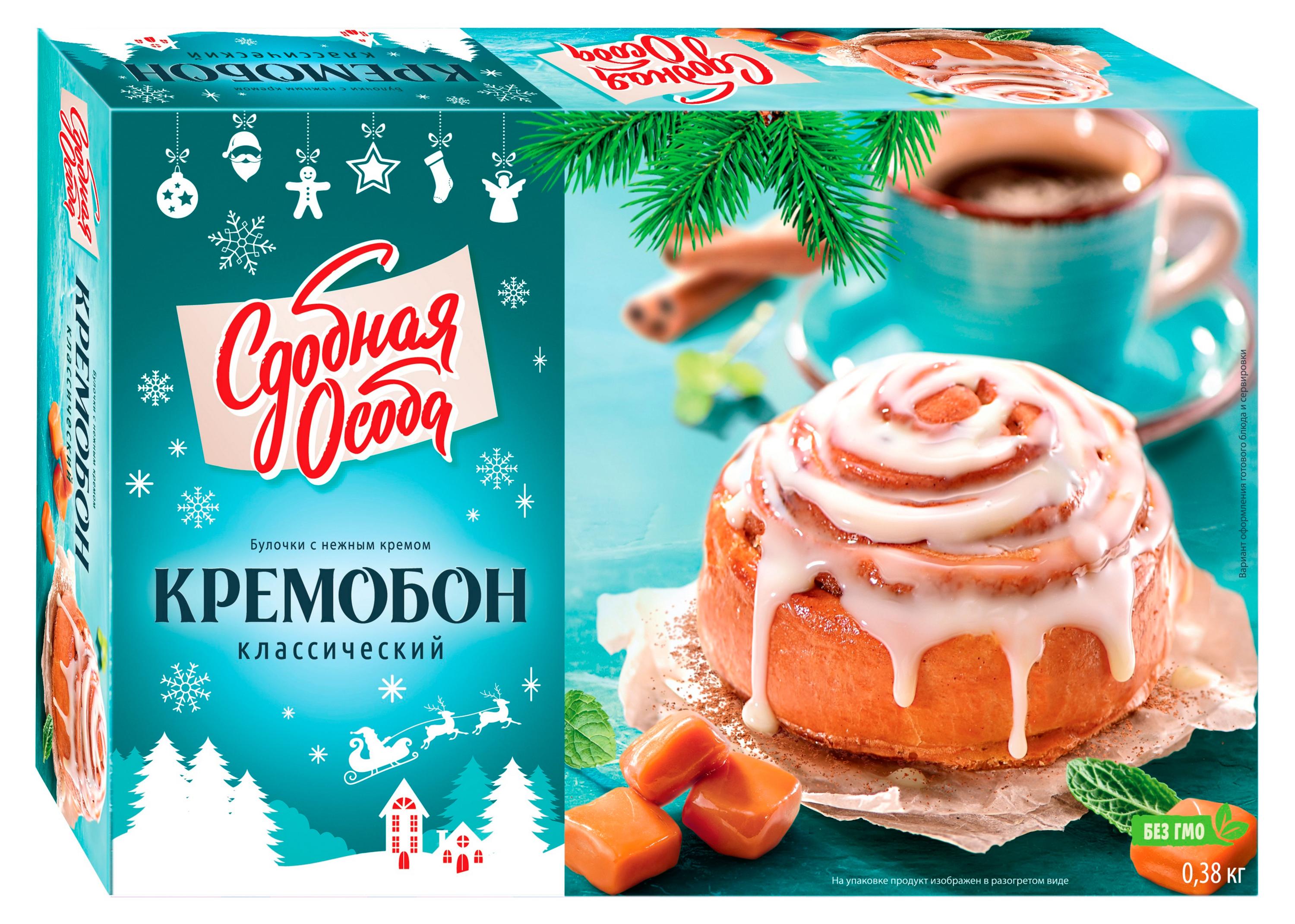 

Пирог Сдобная Особа Кремобон классический, 380 г