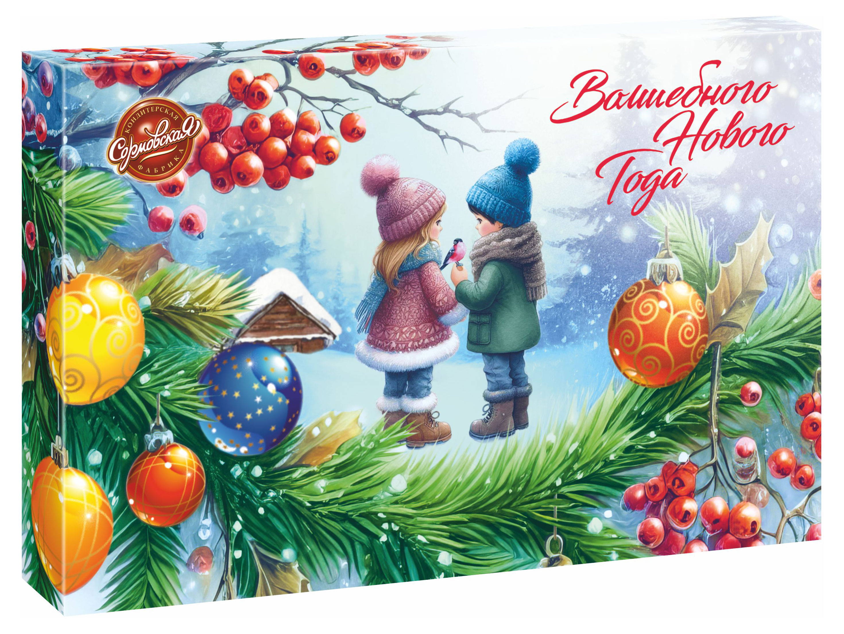 Изображение товара Конфеты «Сормовская КФ» Птичье молоко со сливочным вкусом и вкусом шоколада, 140 г