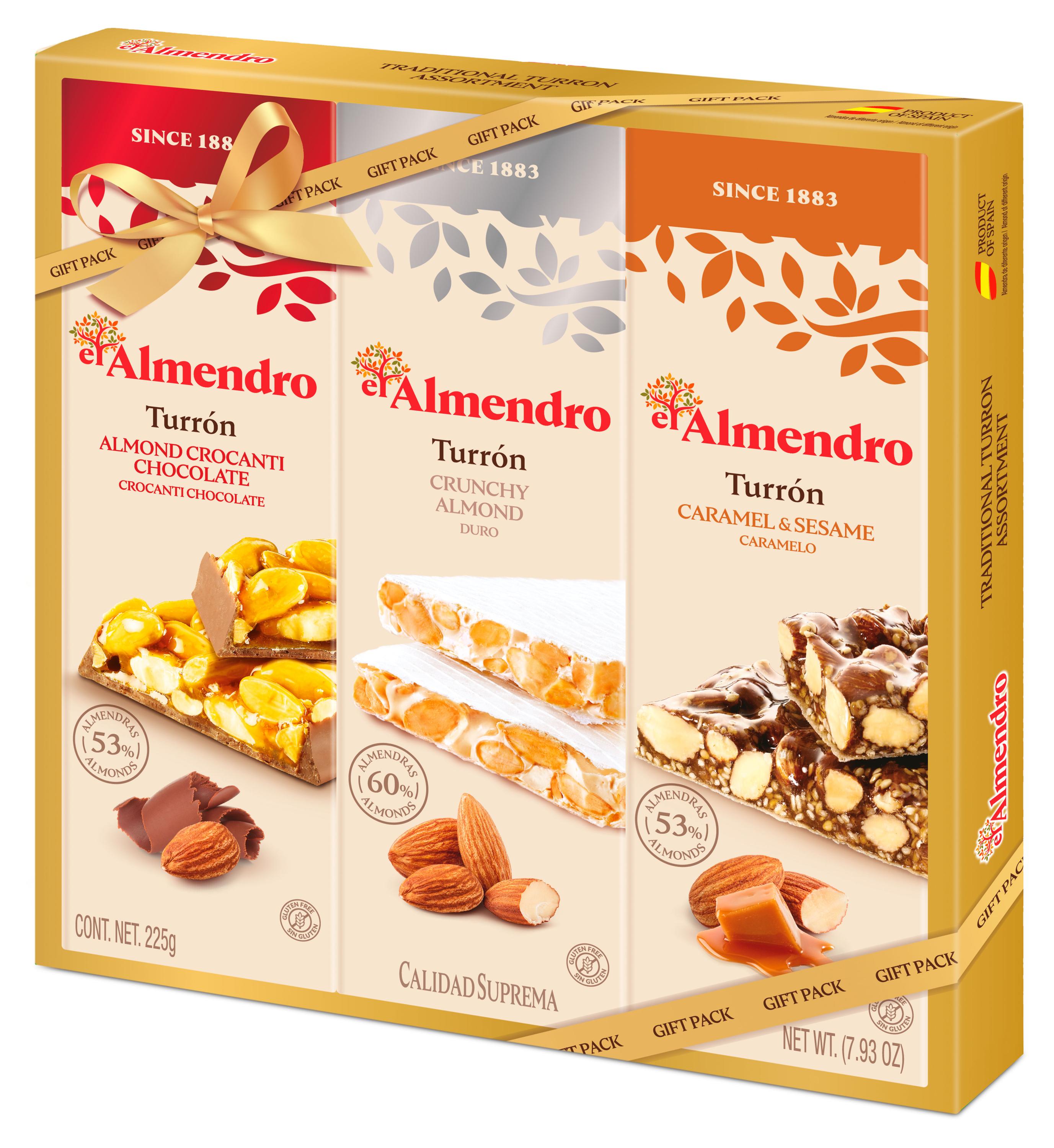 

Набор-ассорти туррона El Almendro из 3 видов, 225 г