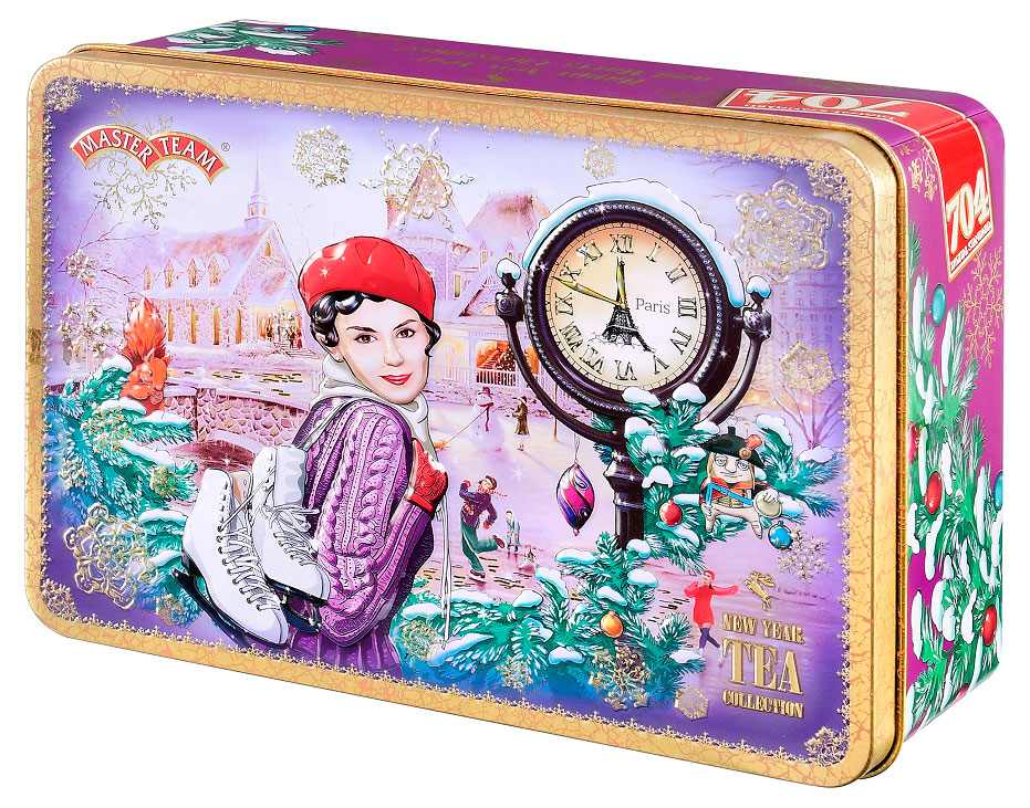 Изображение товара Чай черный Master Team Рождественское чудо листовой 250 г — ароматное крупнолистовое лакомство