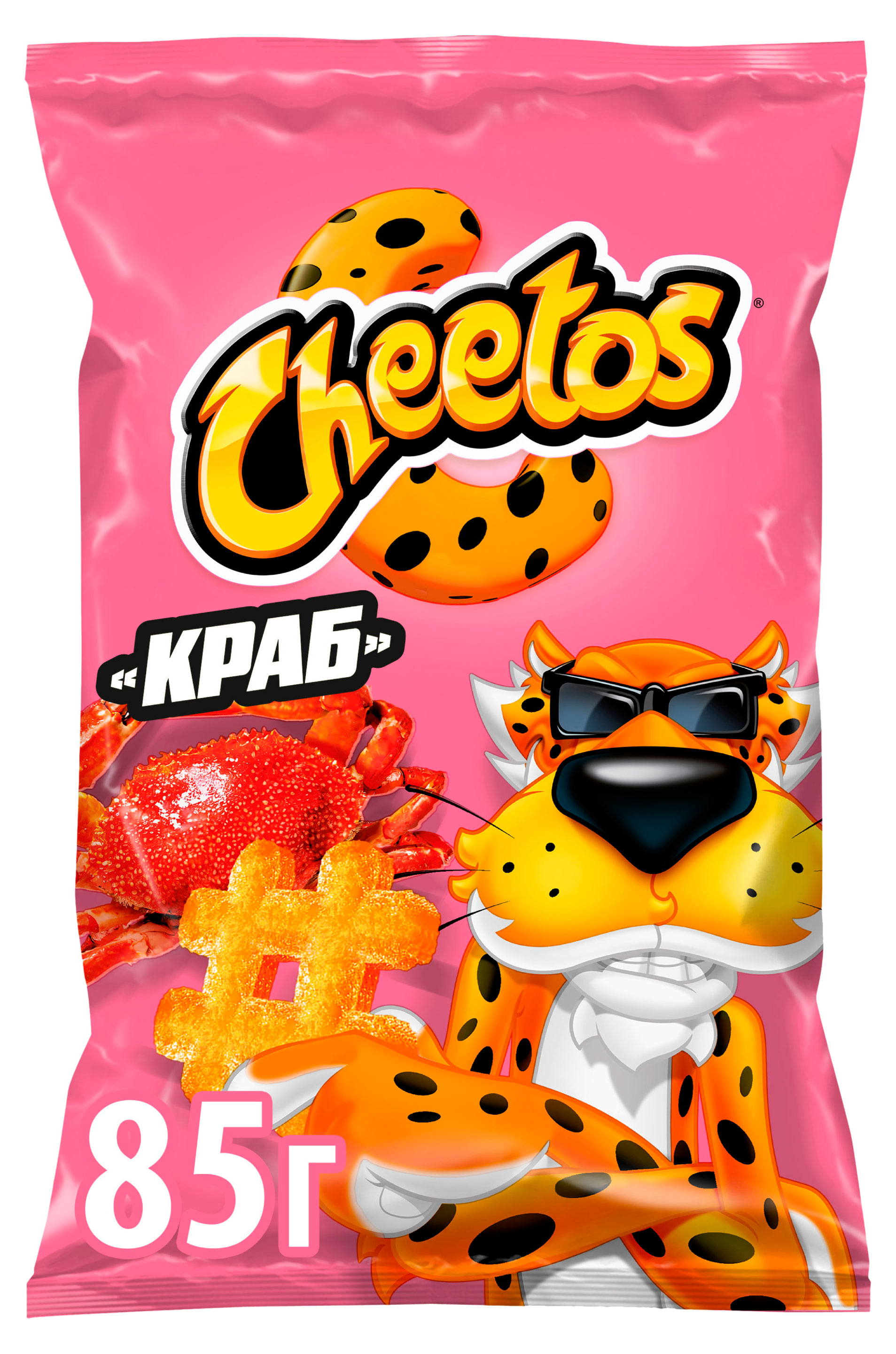 

Снеки кукурузные Cheetos Краб, 85 г
