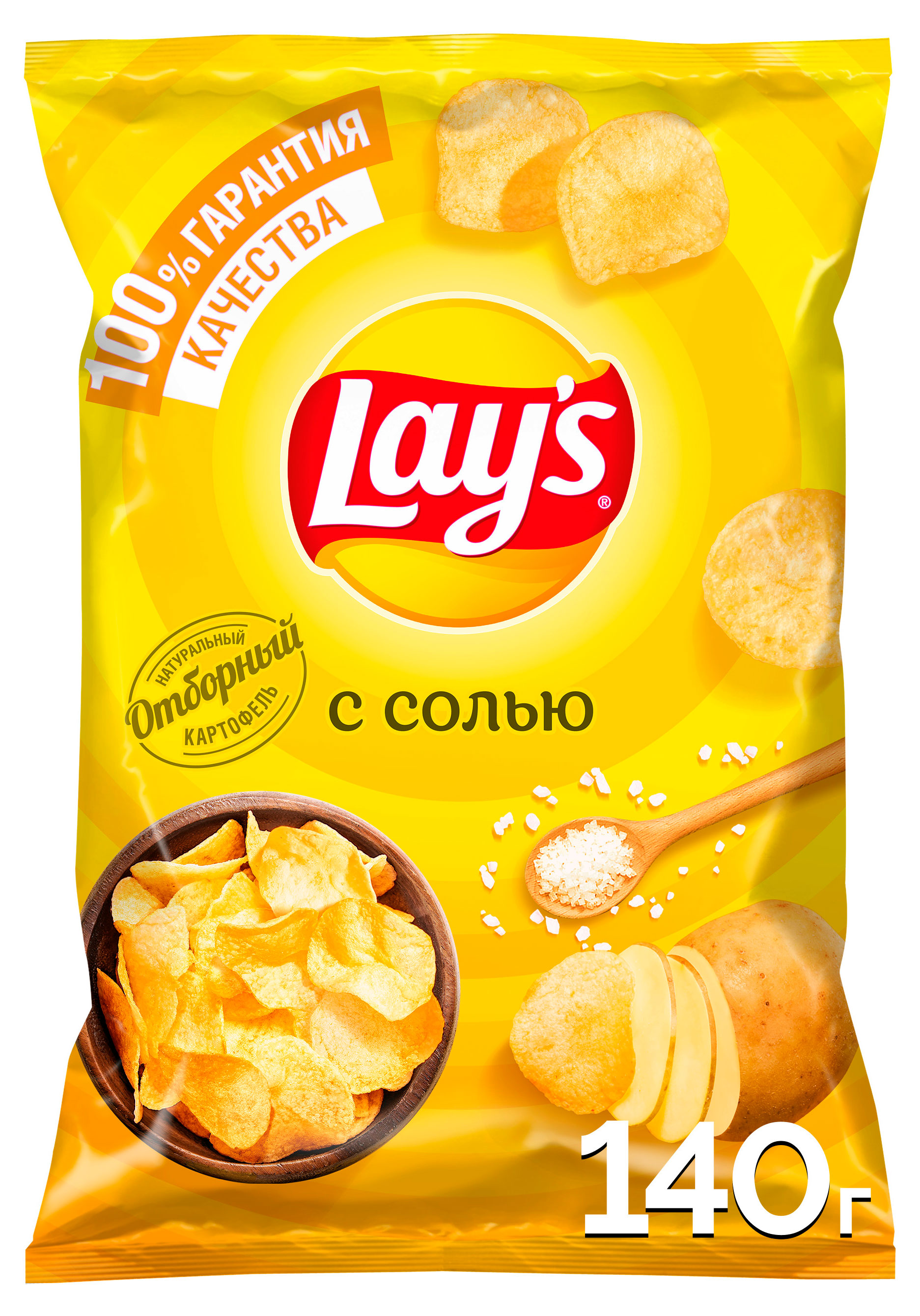 

Чипсы картофельные Lay's с солью, 140 г