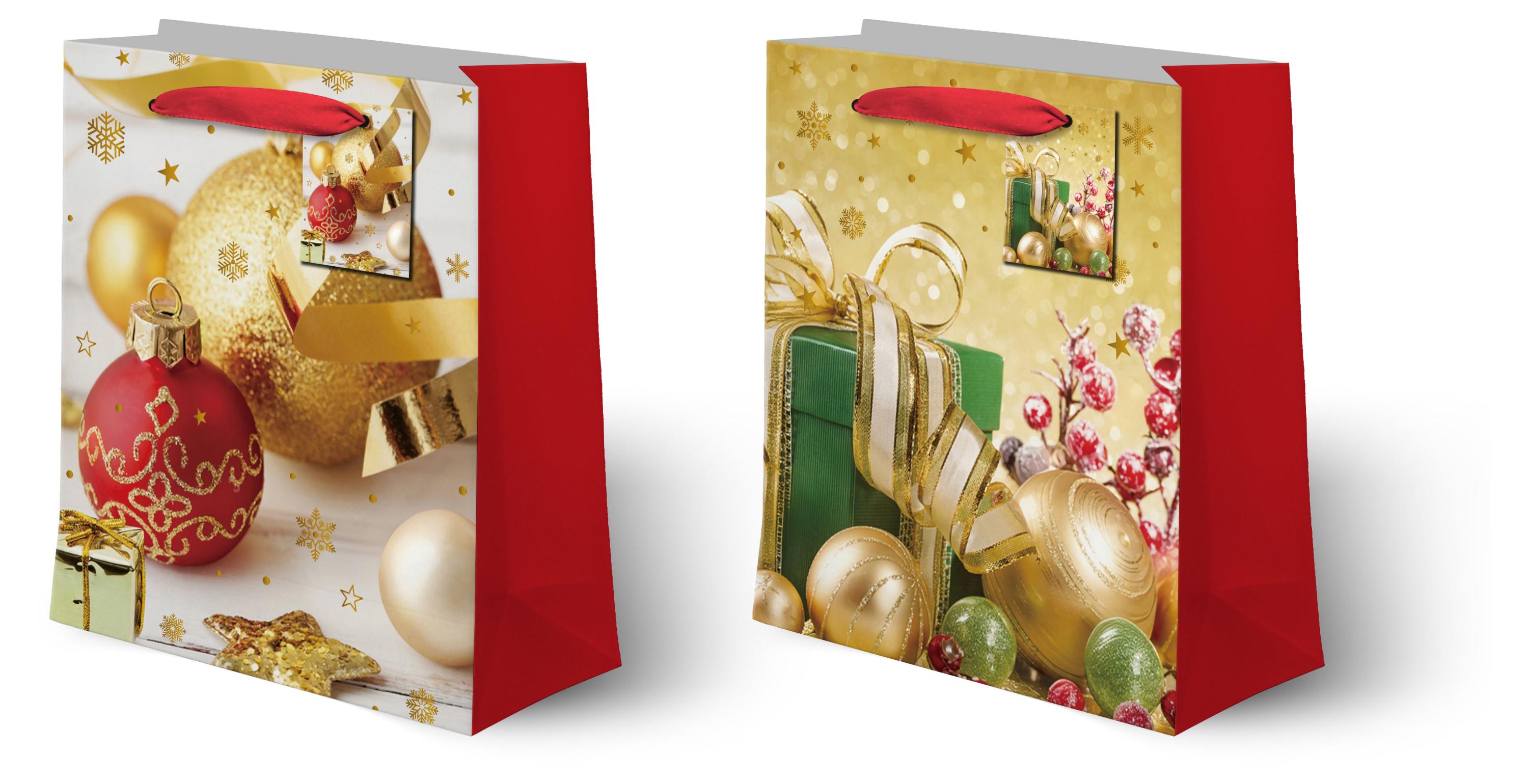 

Пакет подарочный Золото 17,523,58 см, 1 шт в ассортименте