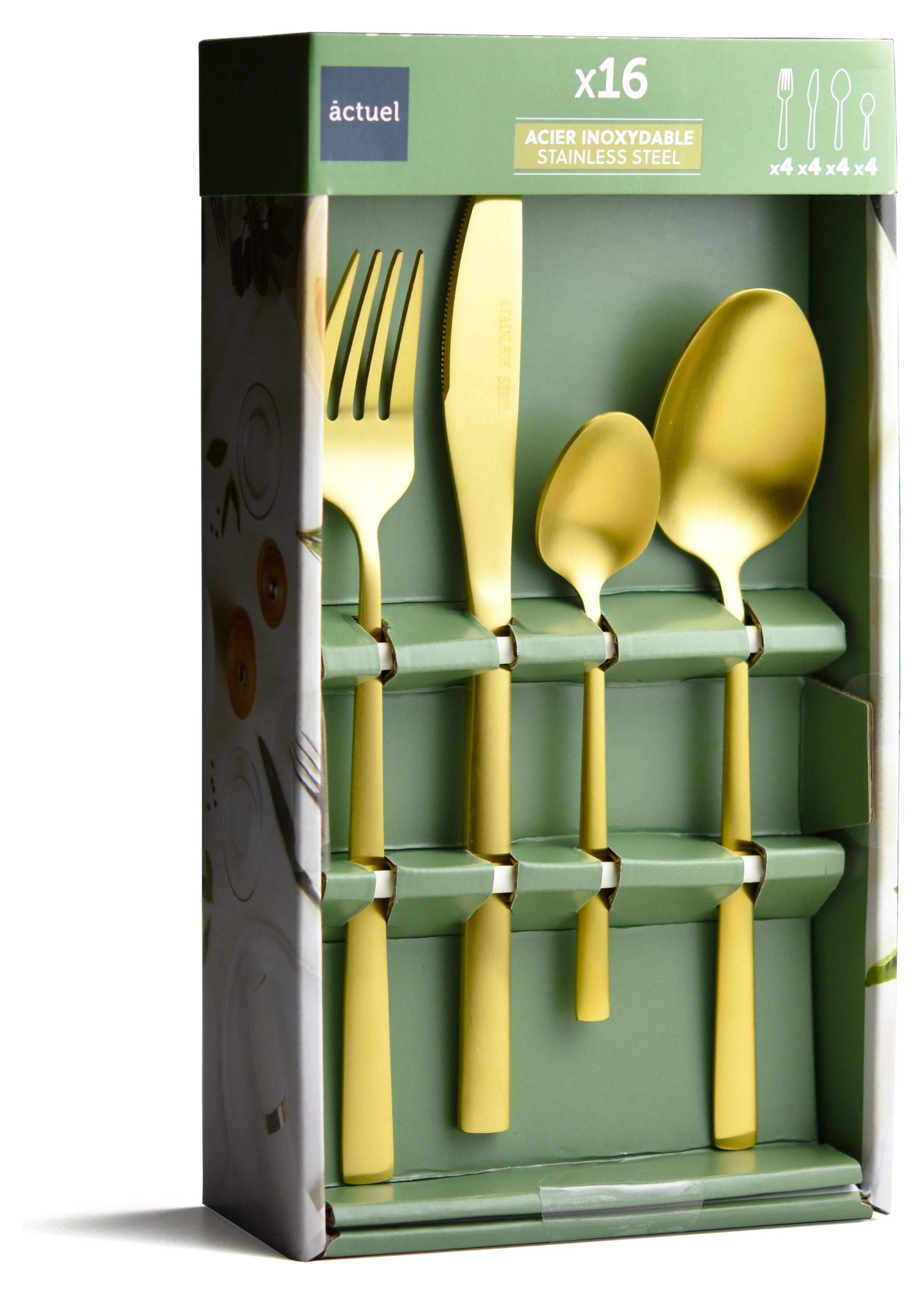 

Набор столовых приборов Actuel, 16 предметов