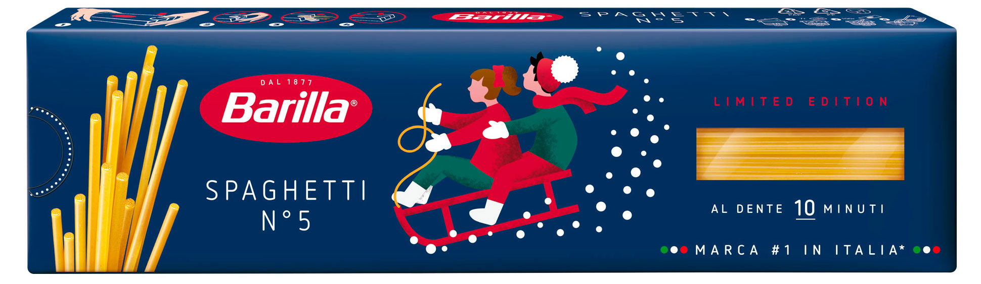 

Макаронные изделия Barilla Spaghetti 5 Спагетти, 450 г