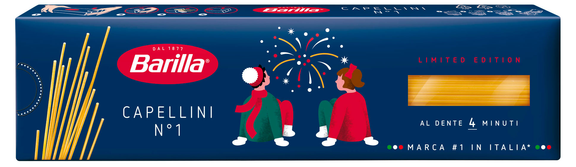 

Макаронные изделия Barilla Capellini 1 Спагетти, 450 г