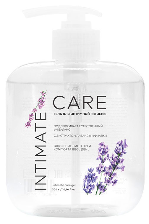 

Гель для интимной гигиены Красная Линия Intimate Care лаванда фиалка, 300 мл