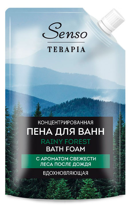 

Пена для ванн Senso Terapia Rainy Forest концентрированная вдохновляющая, 500 мл