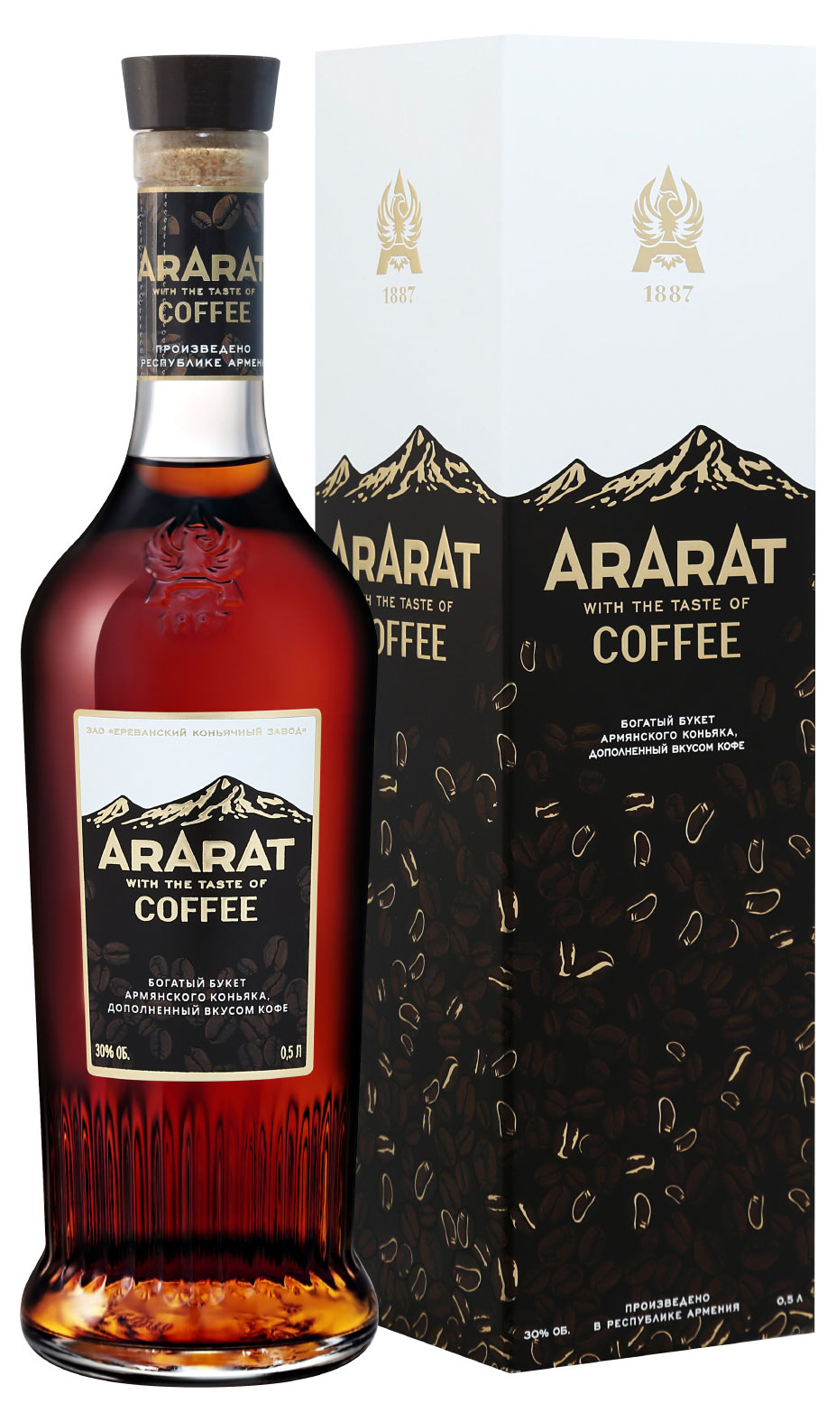 

Коньяк Арарат со вкусом кофе Армения, 0,5 л