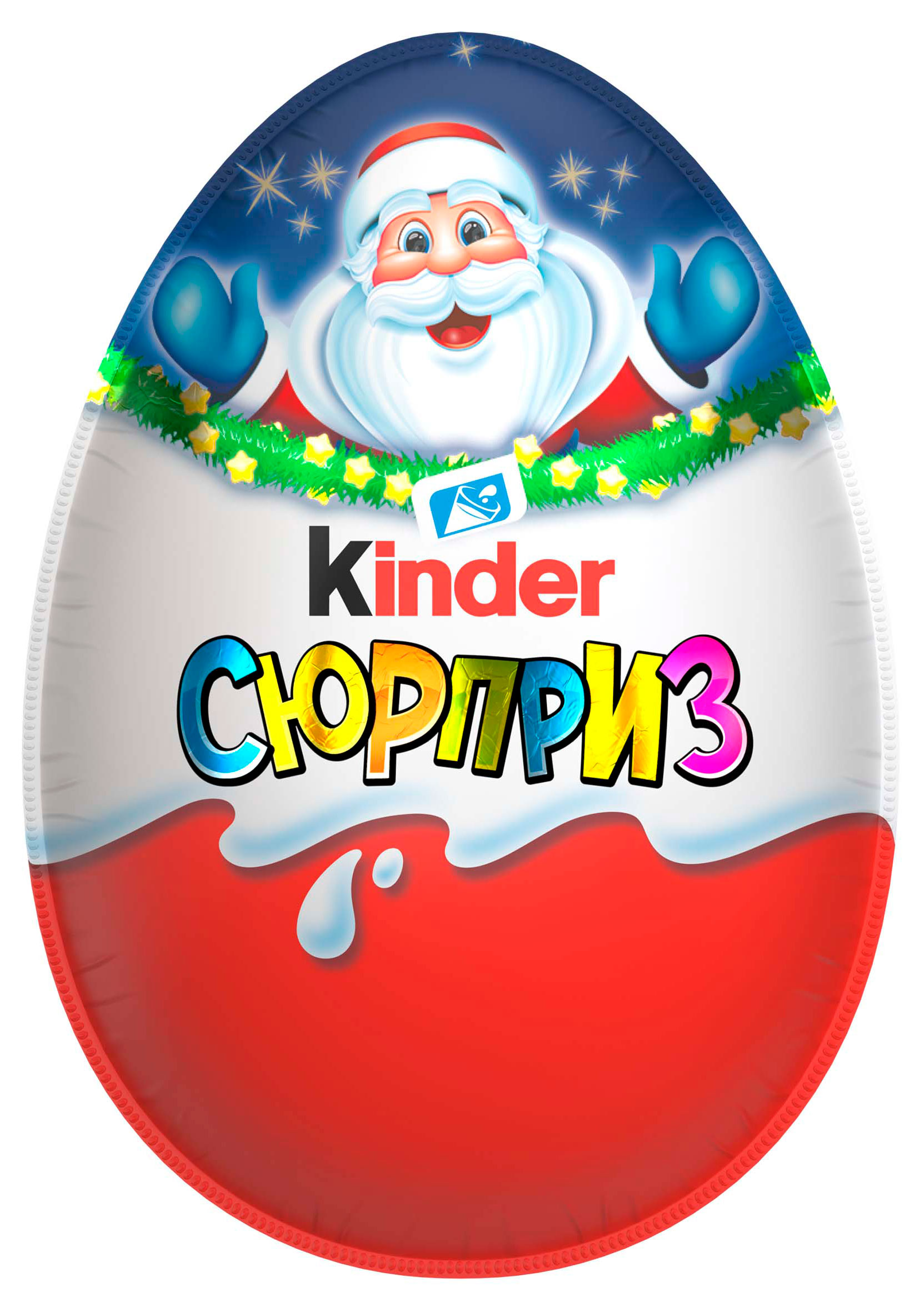 

Яйцо шоколадное Kinder Сюрприз из молочного шоколада, 20 г