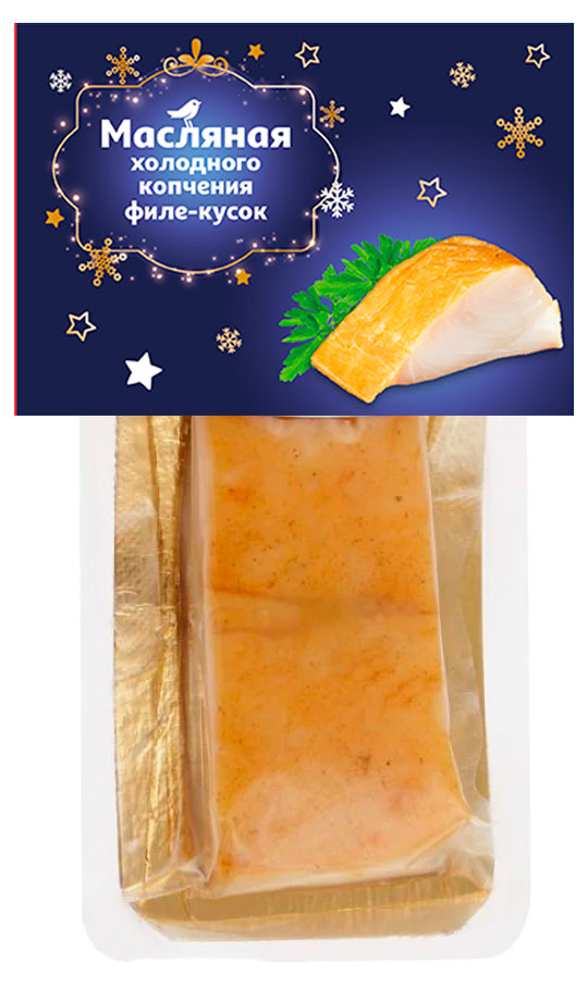 

Рыба масляная АШАН Красная птица холодного копчения, 200 г