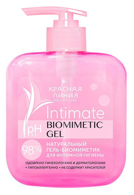 

Гель для интимной гигиены Красная Линия Нежность и комфорт, 300 мл