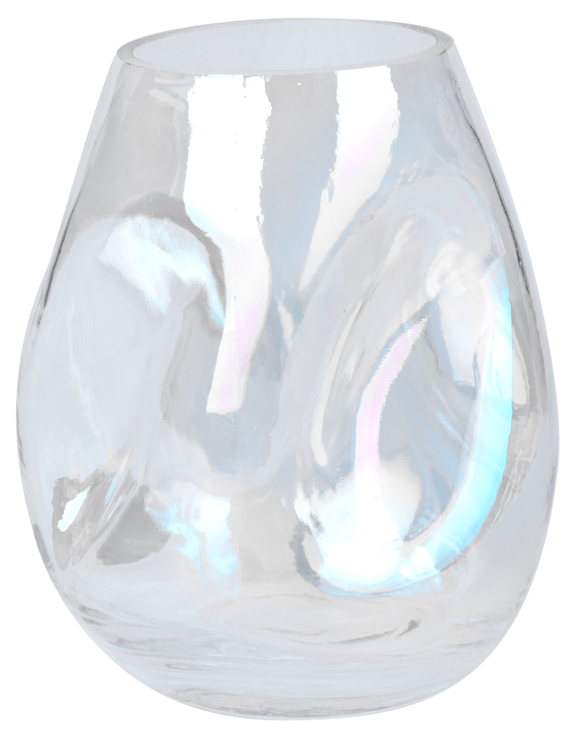 

Ваза Actuel Волна стеклянная, d 14 h 17 см