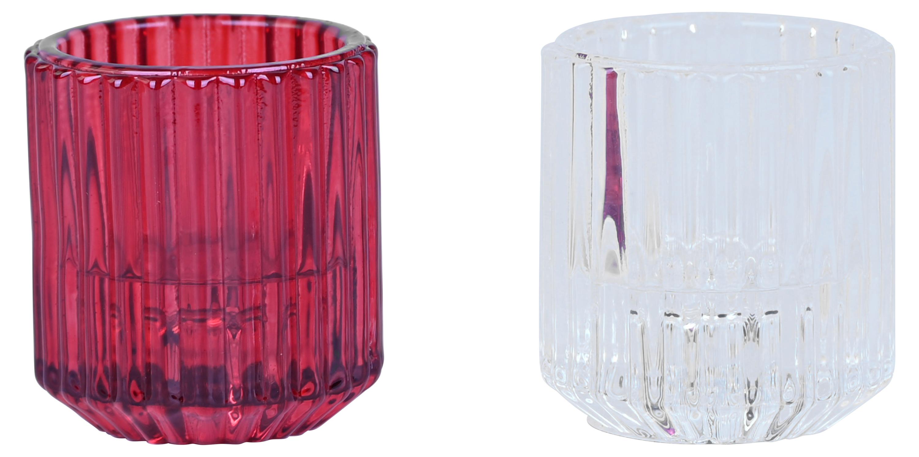 

Подсвечник Actuel двойной стеклянный 6 см, 1 шт в ассортименте