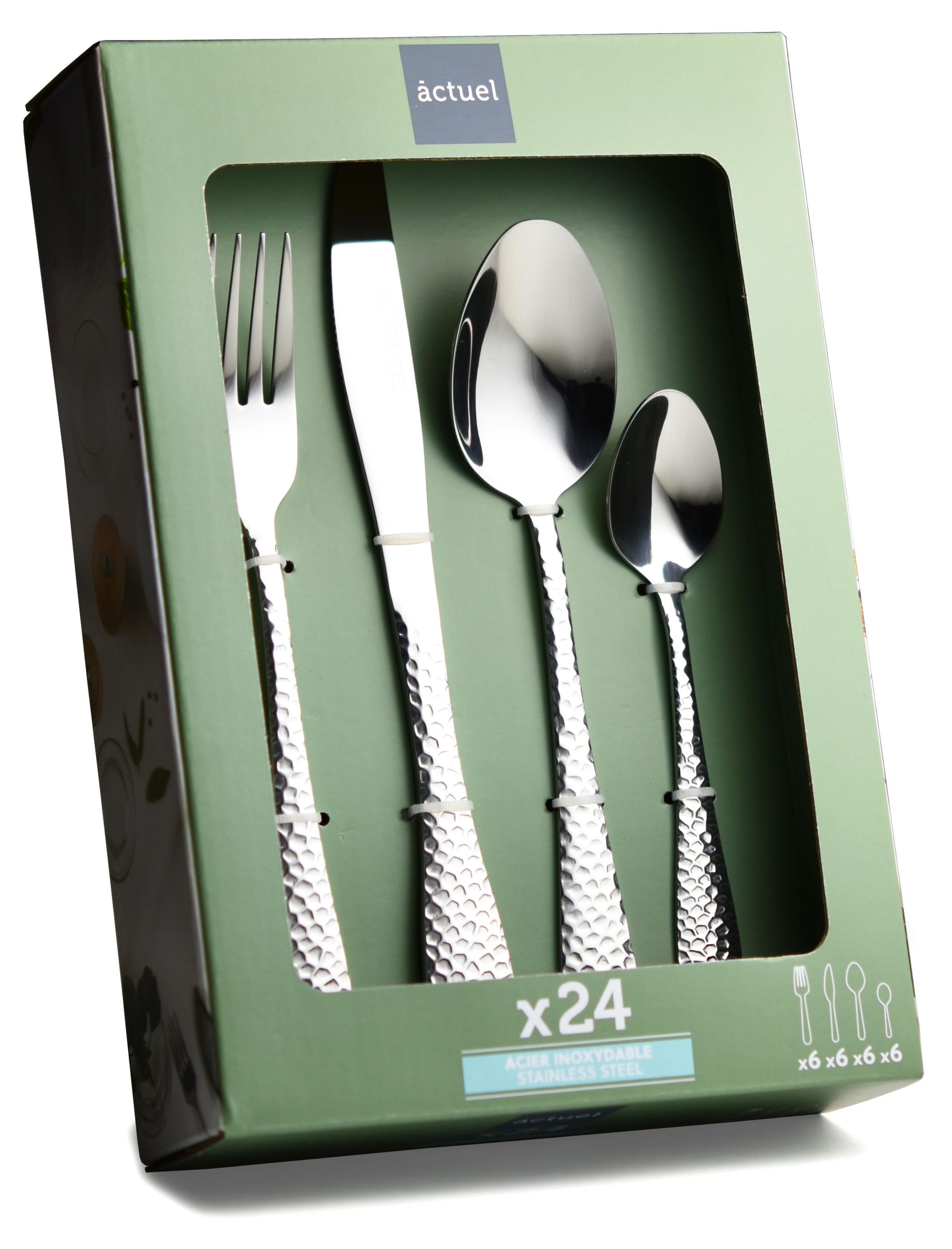 

Набор столовых приборов Actuel Lilia нержавеющая сталь, 24 предмета