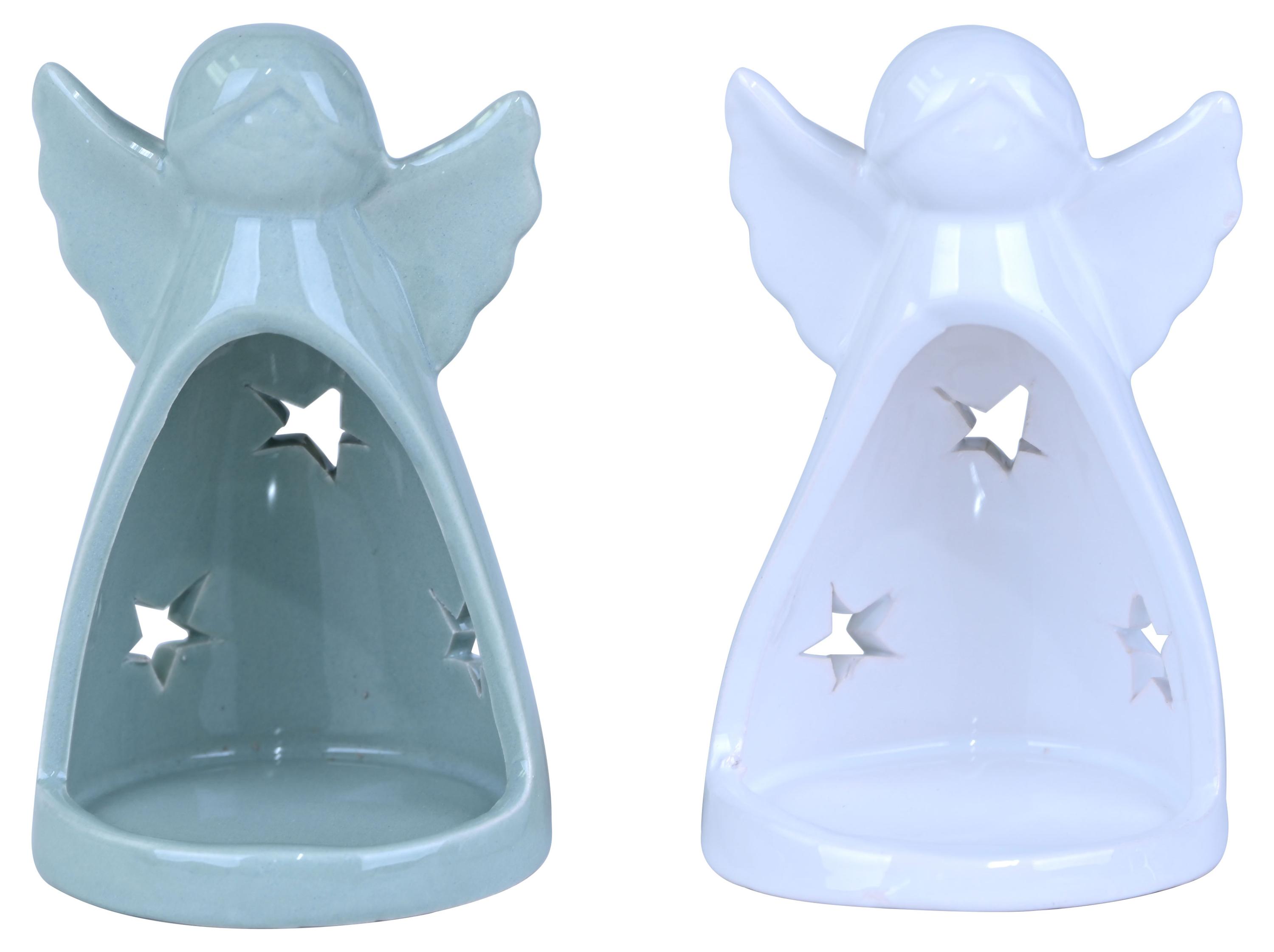 

Подсвечник Actuel Ангел керамический 8х13 см, 1 шт в ассортименте