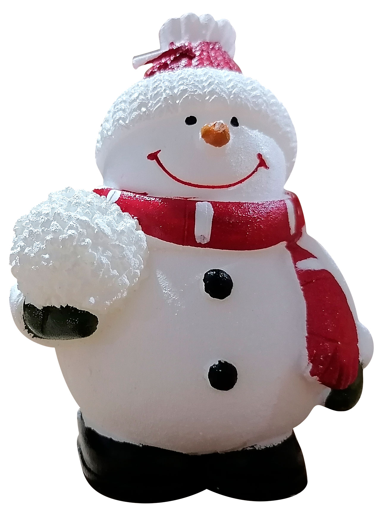 

Свеча Actuel Снеговик, h 10 см