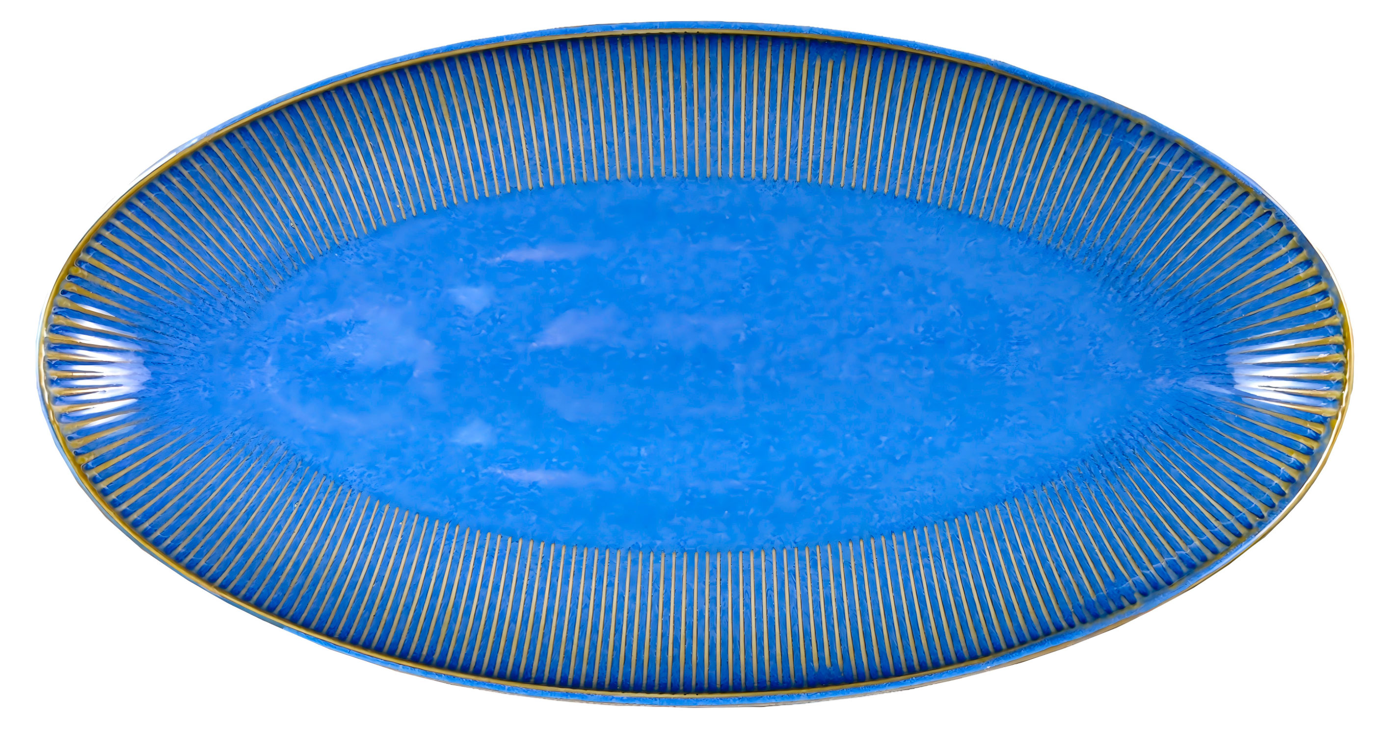 

Блюдо Actuel синее, 31x15,5 см