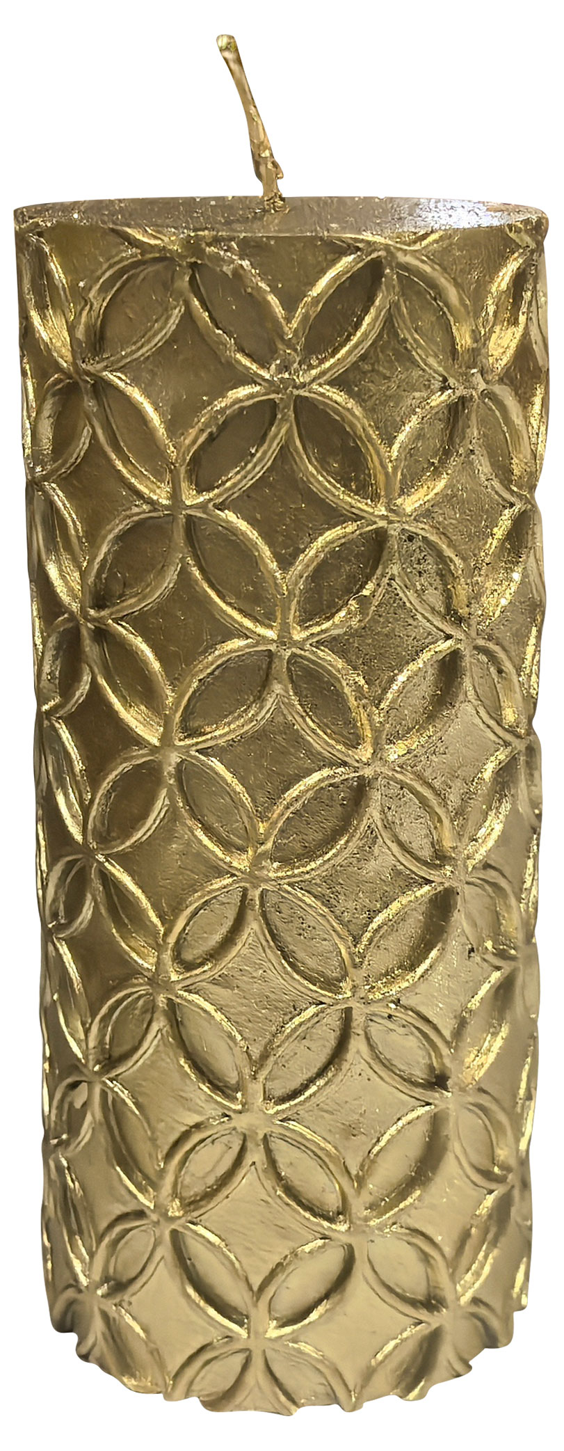 

Свеча Actuel Цепочка золотистая, d 6,8 h 15,5 см