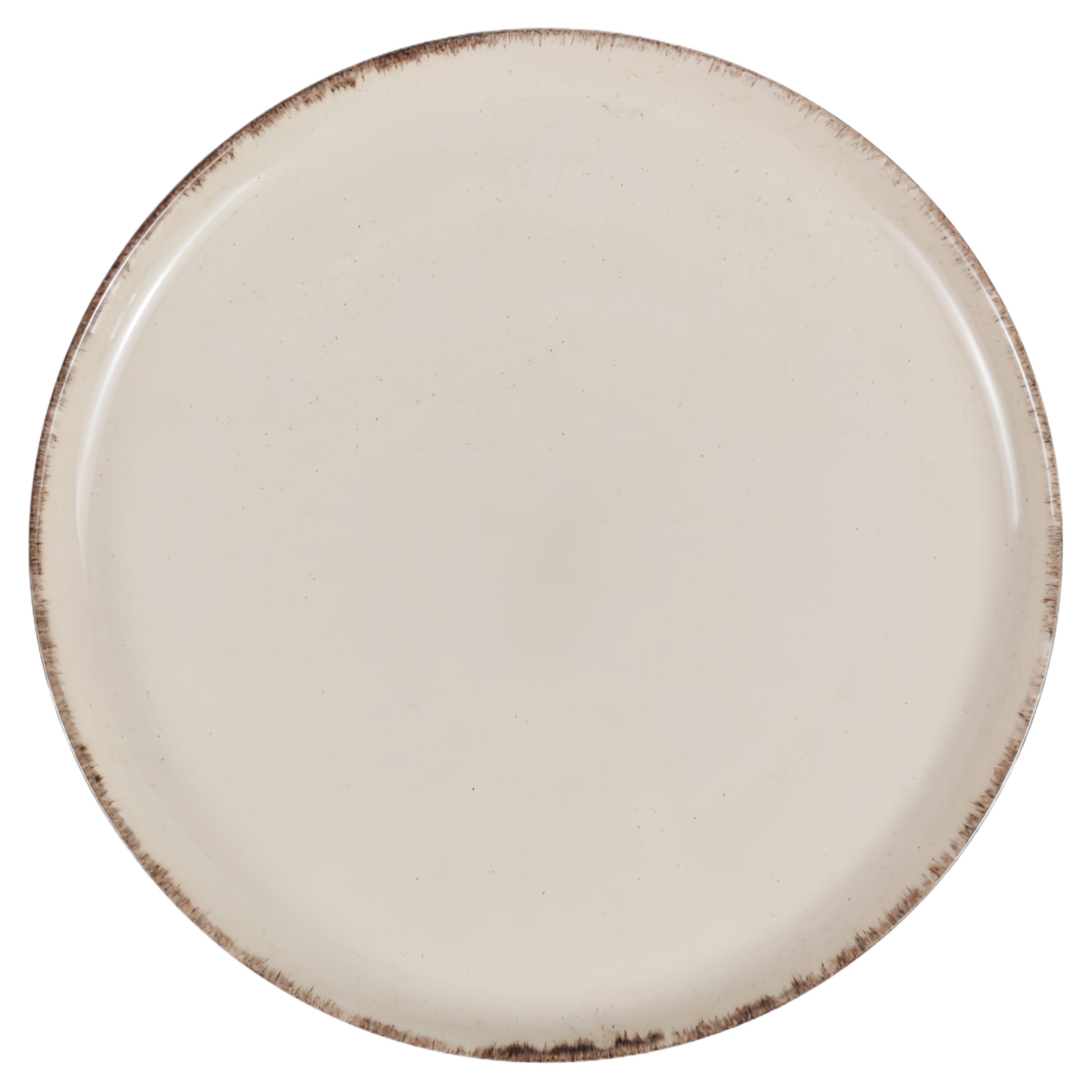 

Тарелка обеденная Actuel бежевая, d 27 см