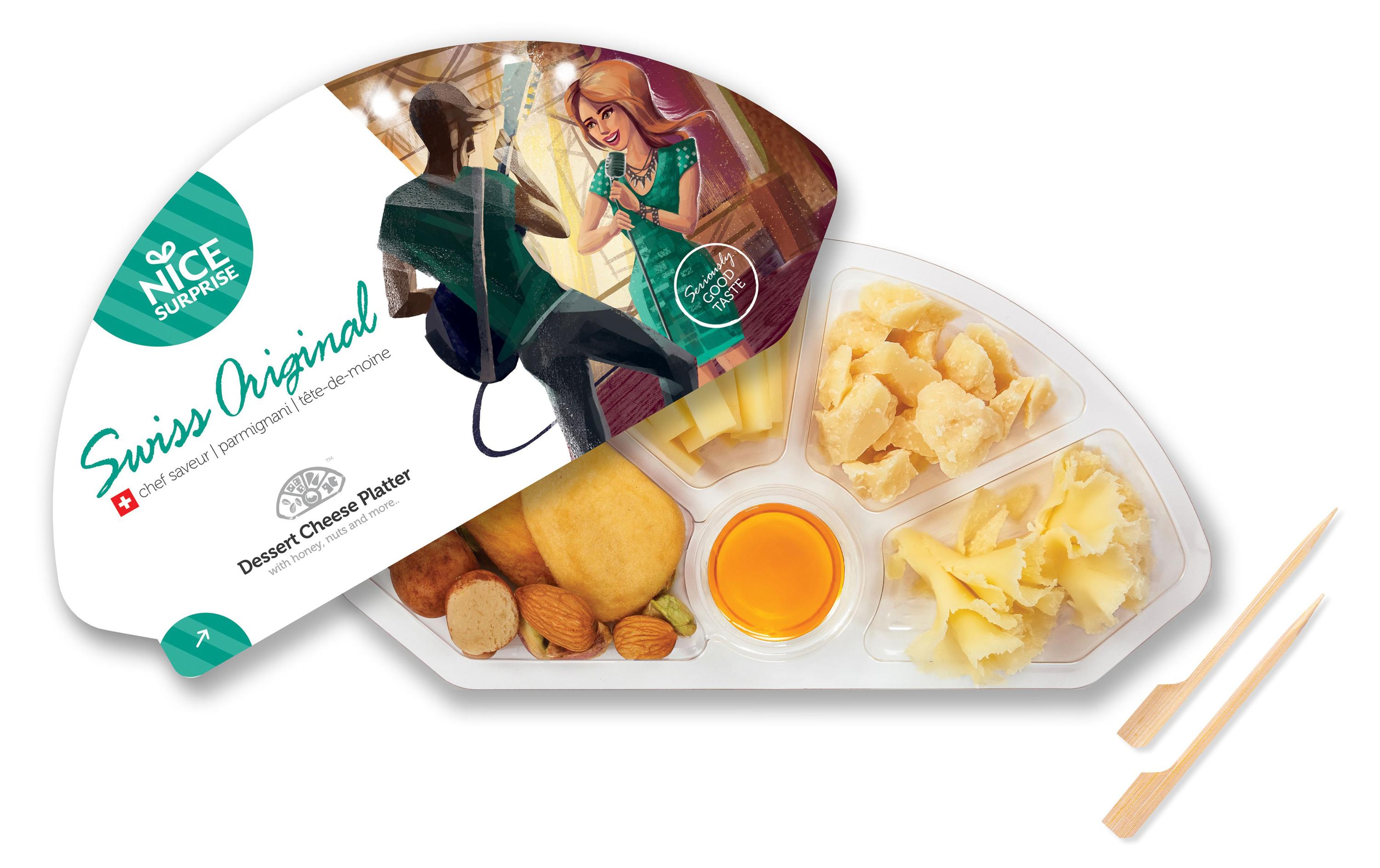 

Сырная тарелка Nice Surprise Swiss Original, 135 г