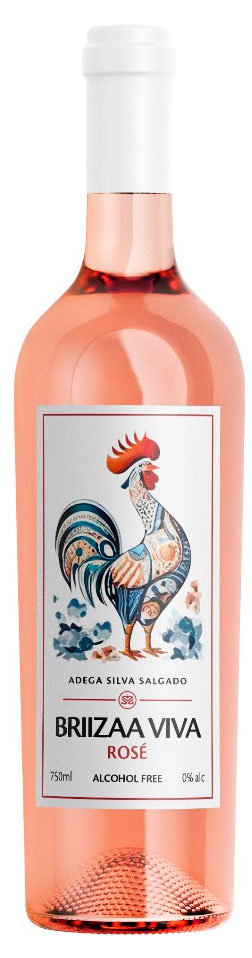 

Вино безалкогольное Brizaa Viva Rose розовое Португалия, 0,75 л