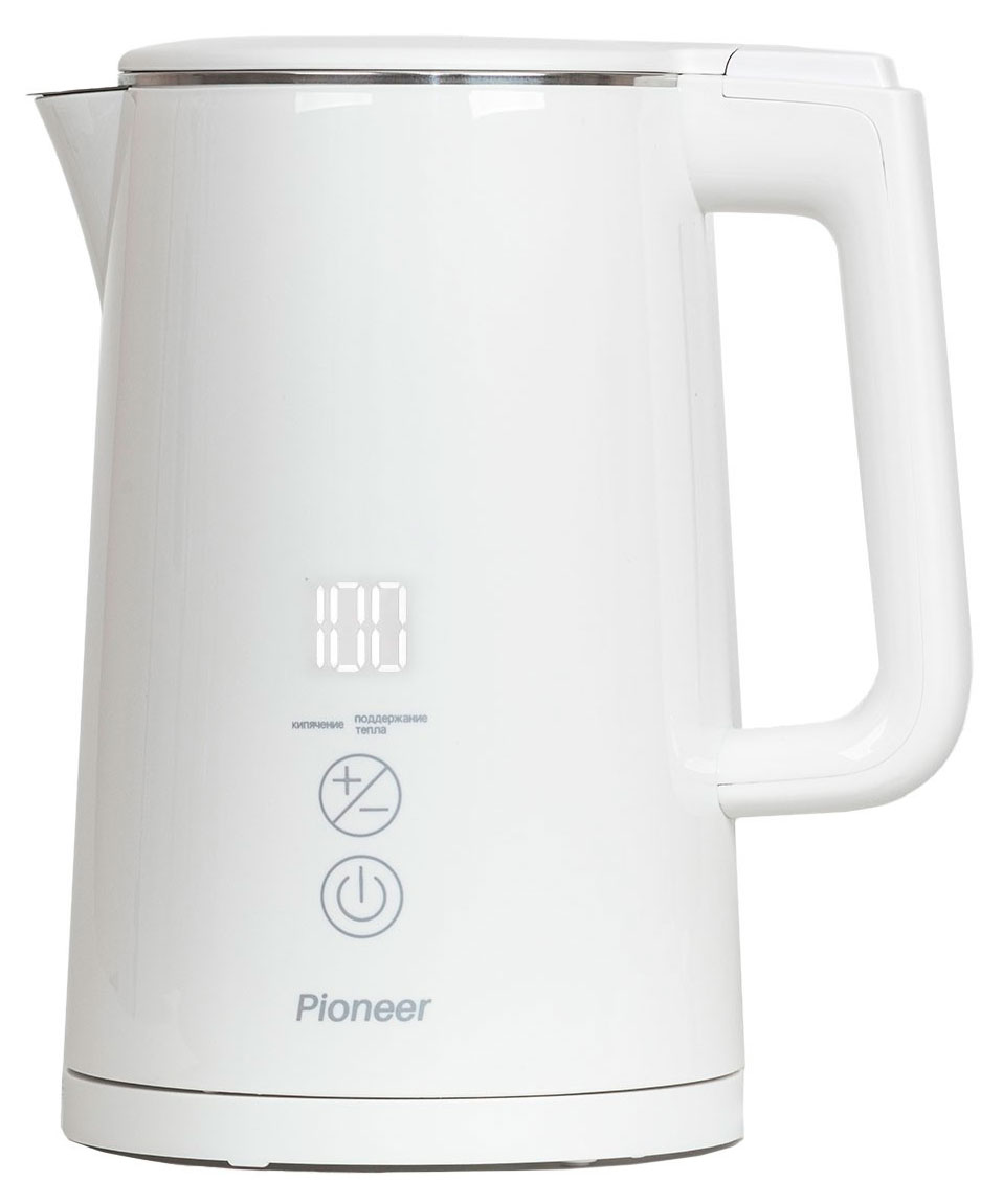 

Электрический чайник Pioneer KE577M White, 1,5 л