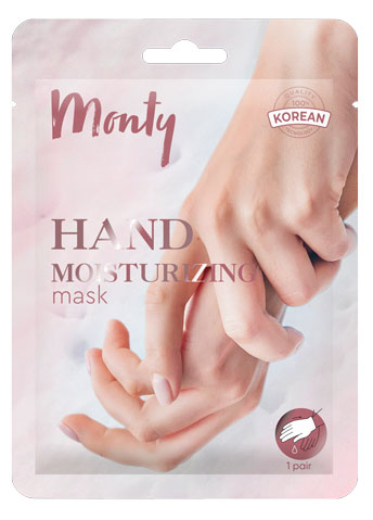 

Маска-перчатки для рук Monty увлажняющая, 1шт