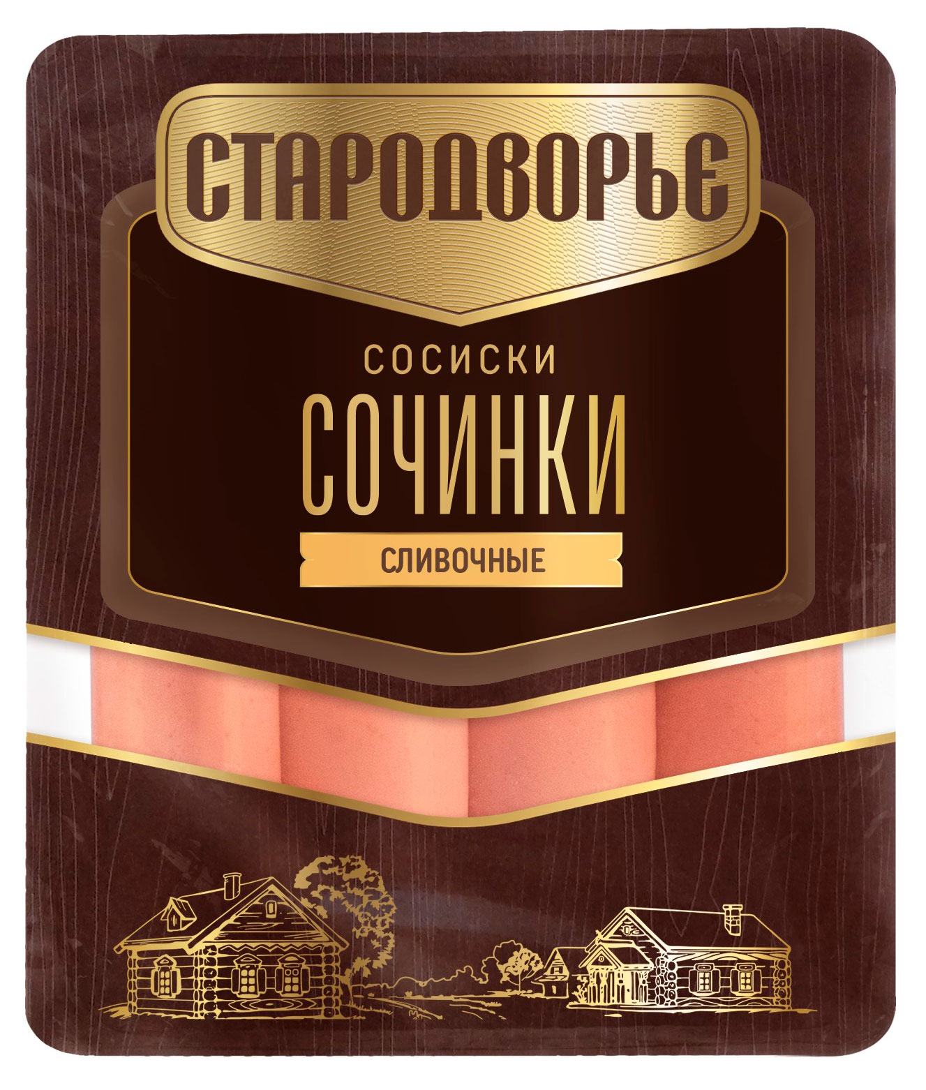 

Сосиски Стародворье Сочинки Сливочные, 400 г