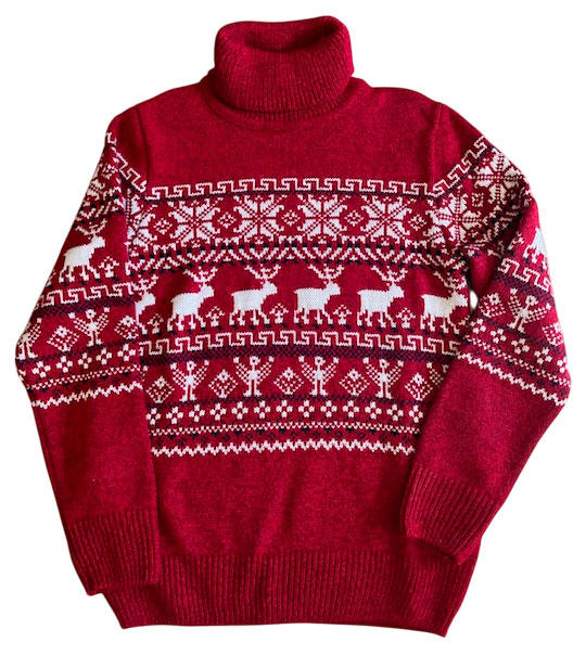 

Джемпер женский новогодний Носи свое! красный, р 44-52