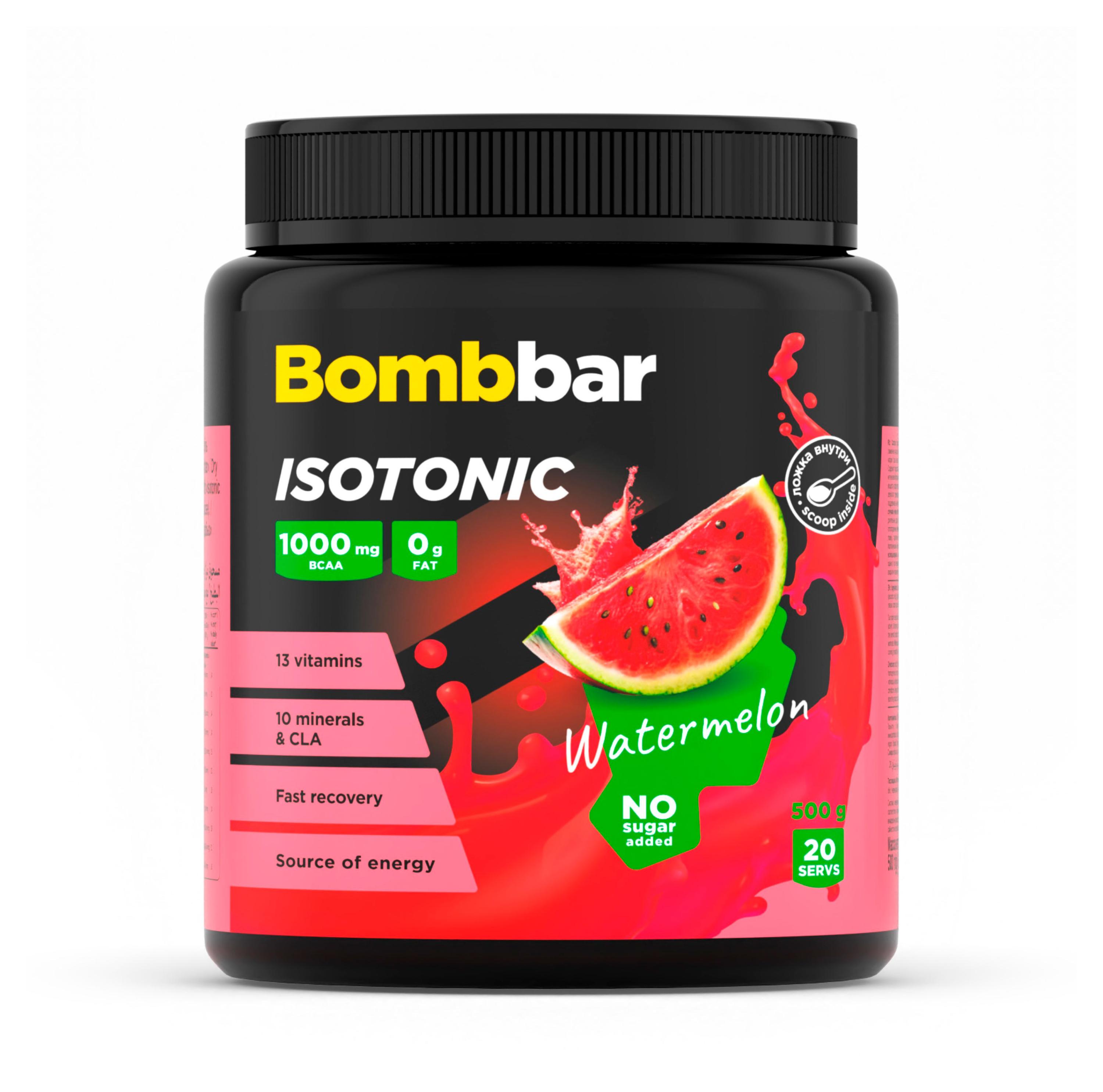 

Коктейль изотонический Bombbar Isotonic Арбуз, 500 г