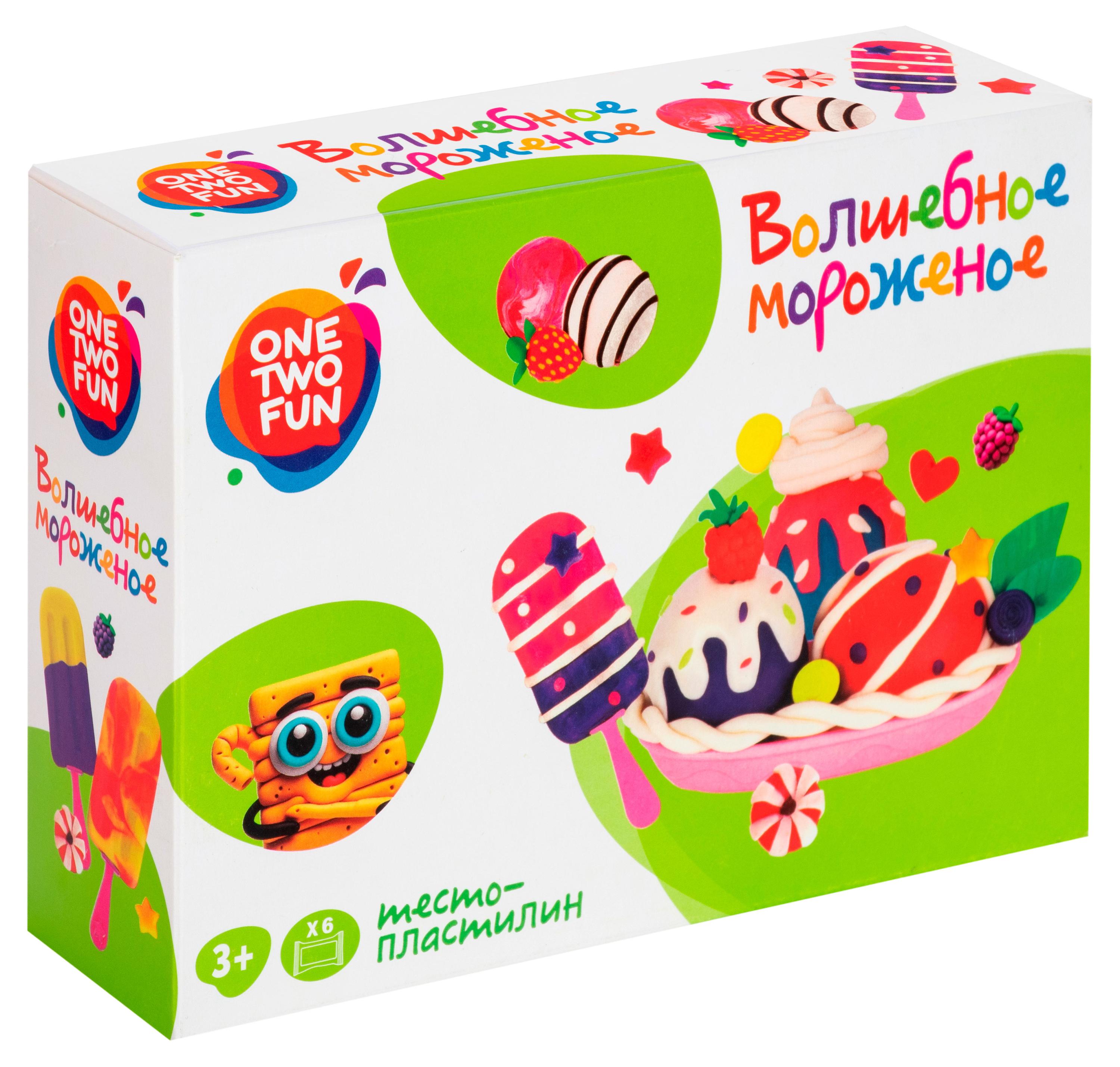 

Набор для лепки ONE TWO FUN Волшебное мороженое