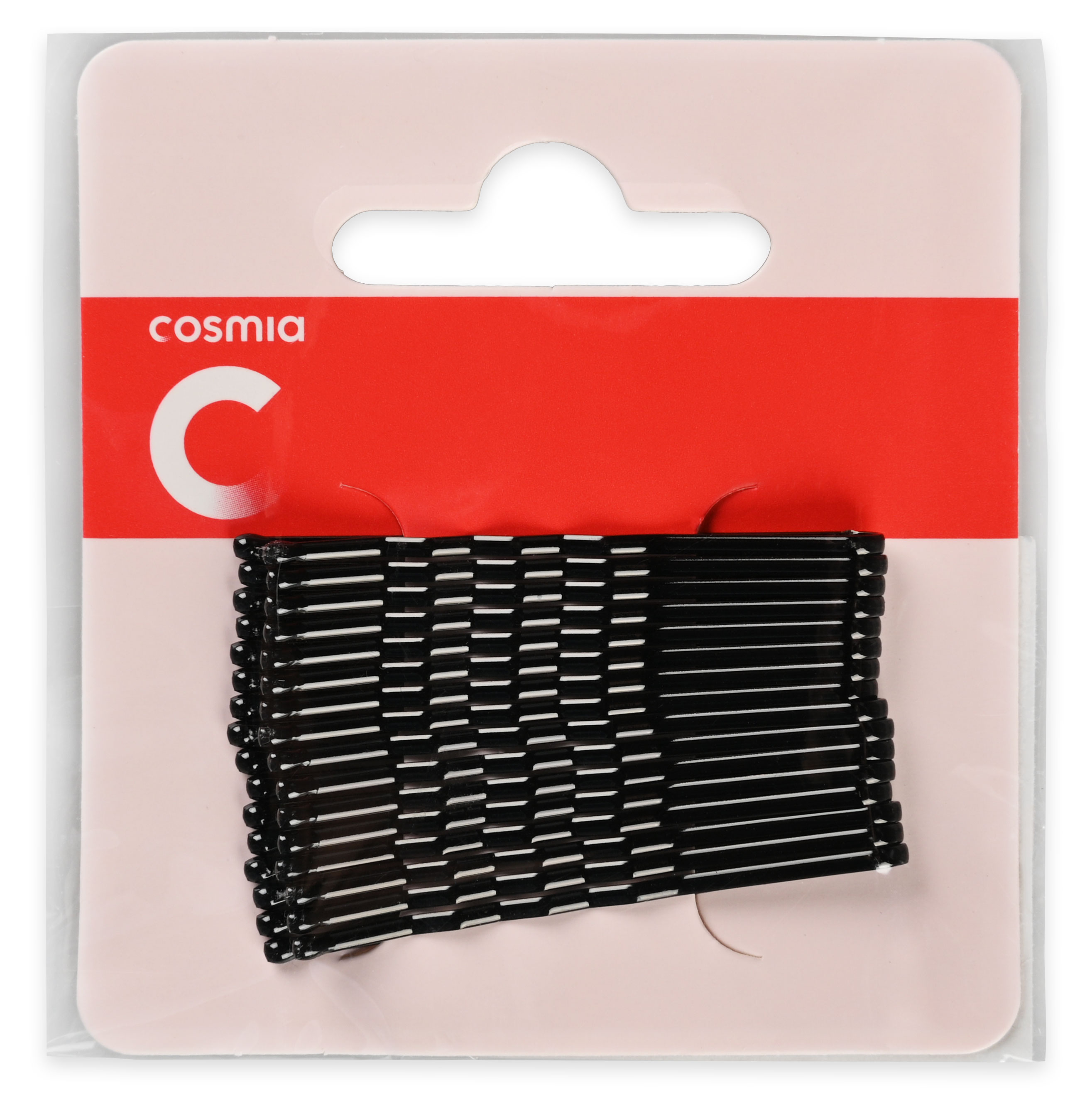 

Невидимки для волос Cosmia черные, 16 шт