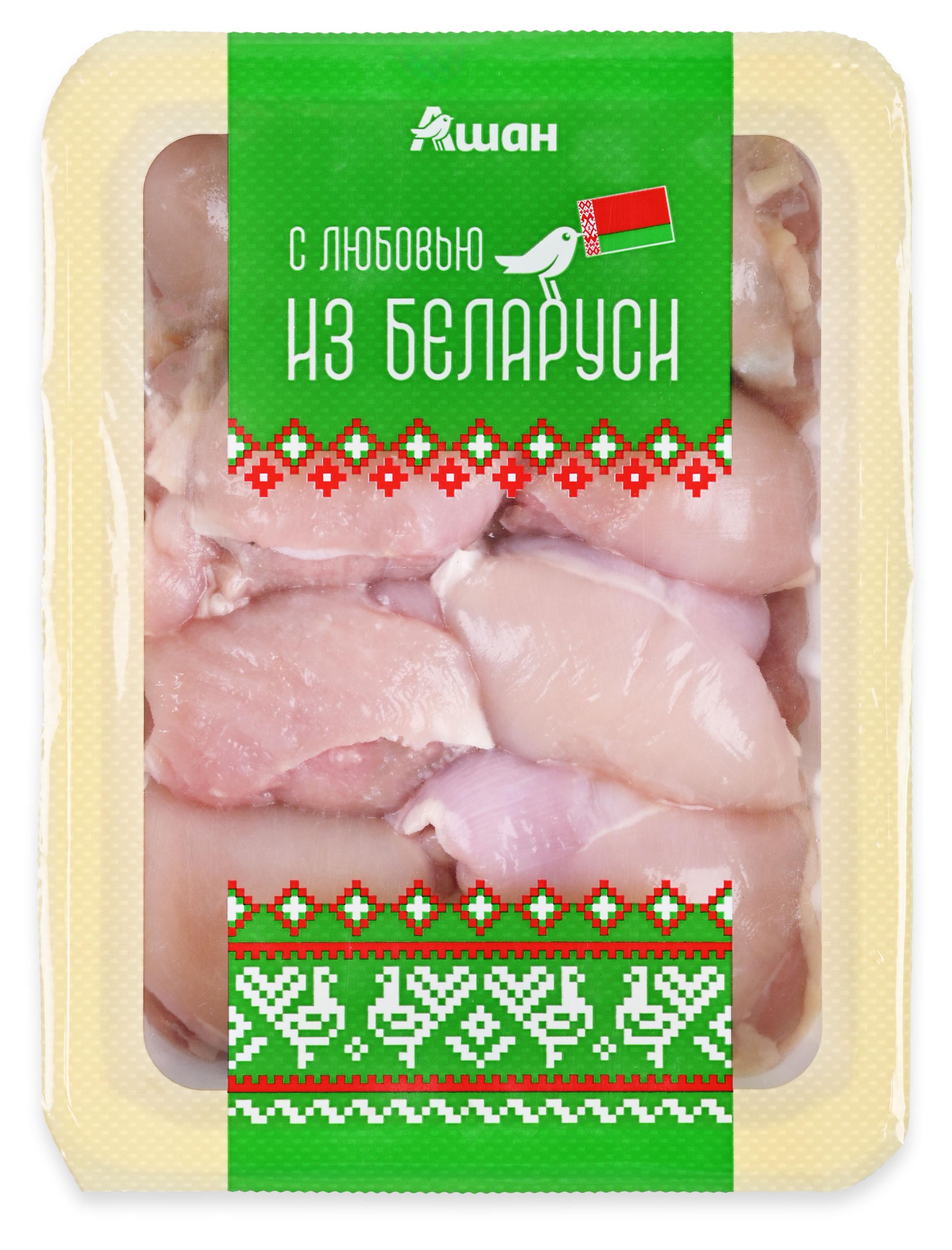 

Мякоть бедра цыпленка-бройлера Ашан красная птица с любовью из Беларуси охлажденная, 750 г