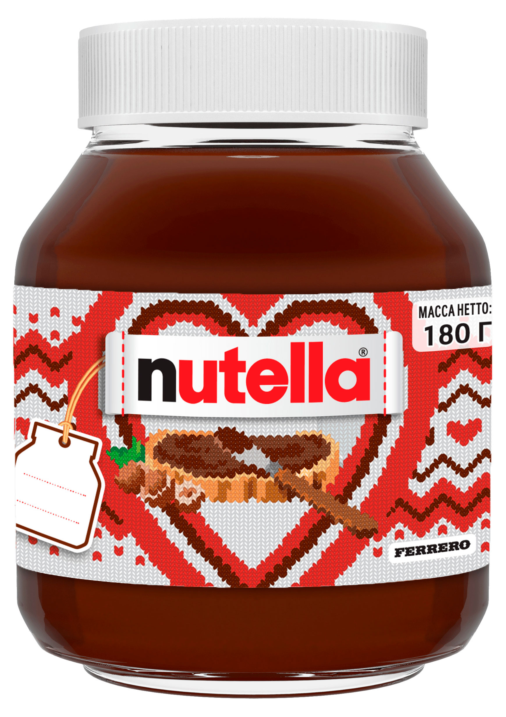 

Паста ореховая Nutella с добавлением какао, 180 г