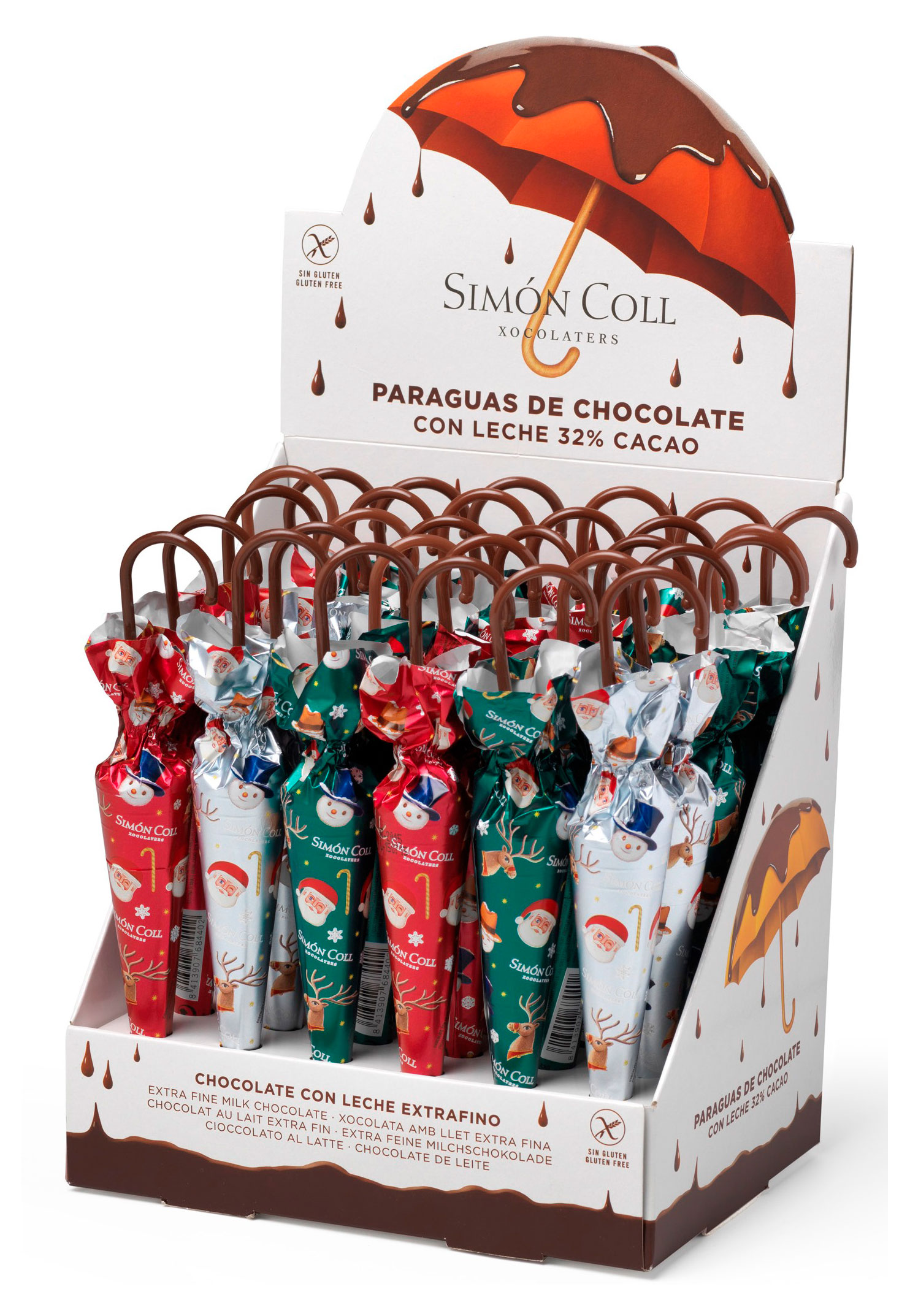 

Шоколад фигурный Simon Coll Рождественский зонтик, 35 г