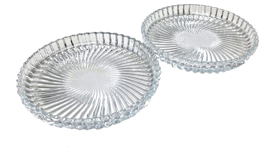 

Блюдце Kaveh Santa стеклянное Иран, d 13 см х 2 шт