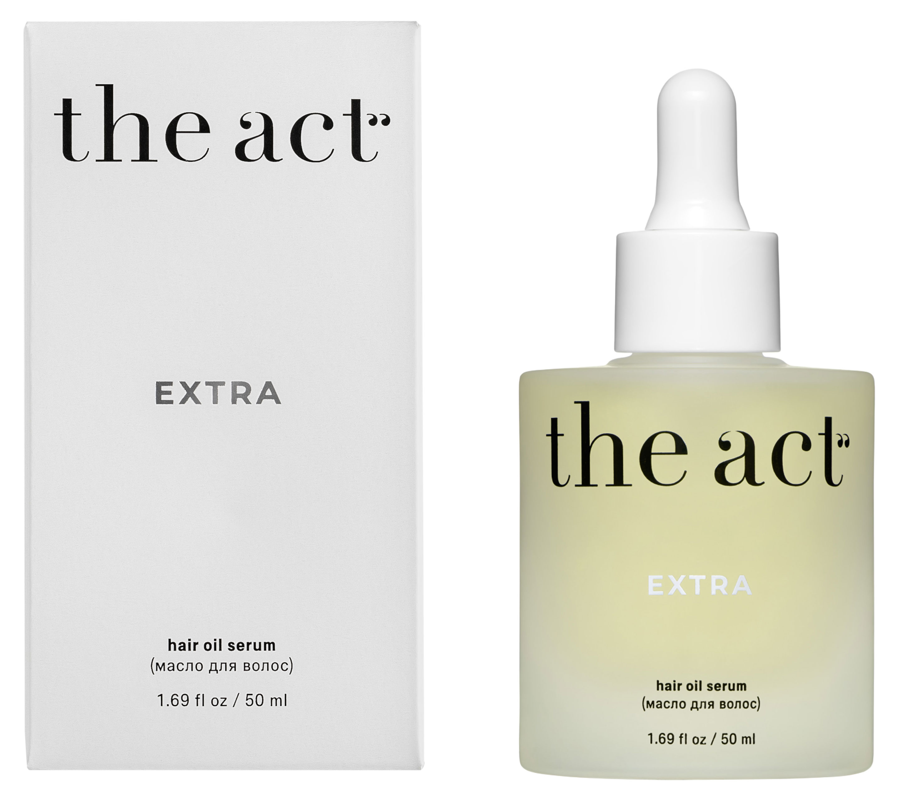 

Масло для волос The Act Extra восстанавливающее, 50 мл