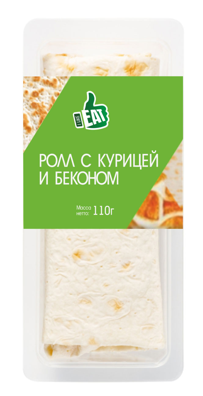 

Ролл Великоросс с курицей и беконом, 110 г