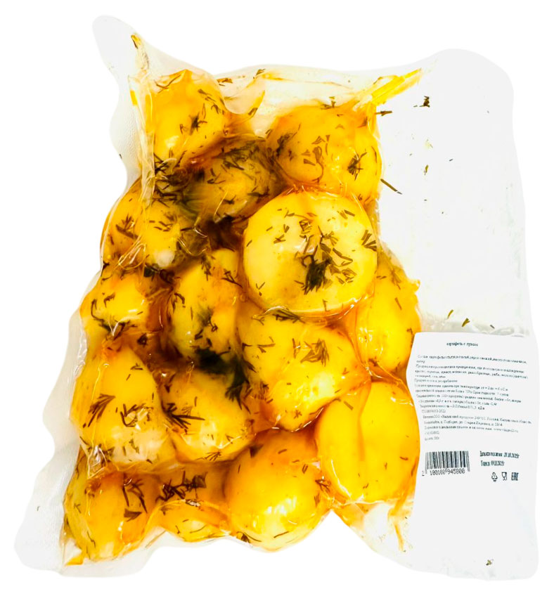 

Картофель отварной Солюшко с зеленью и луком, 500 г