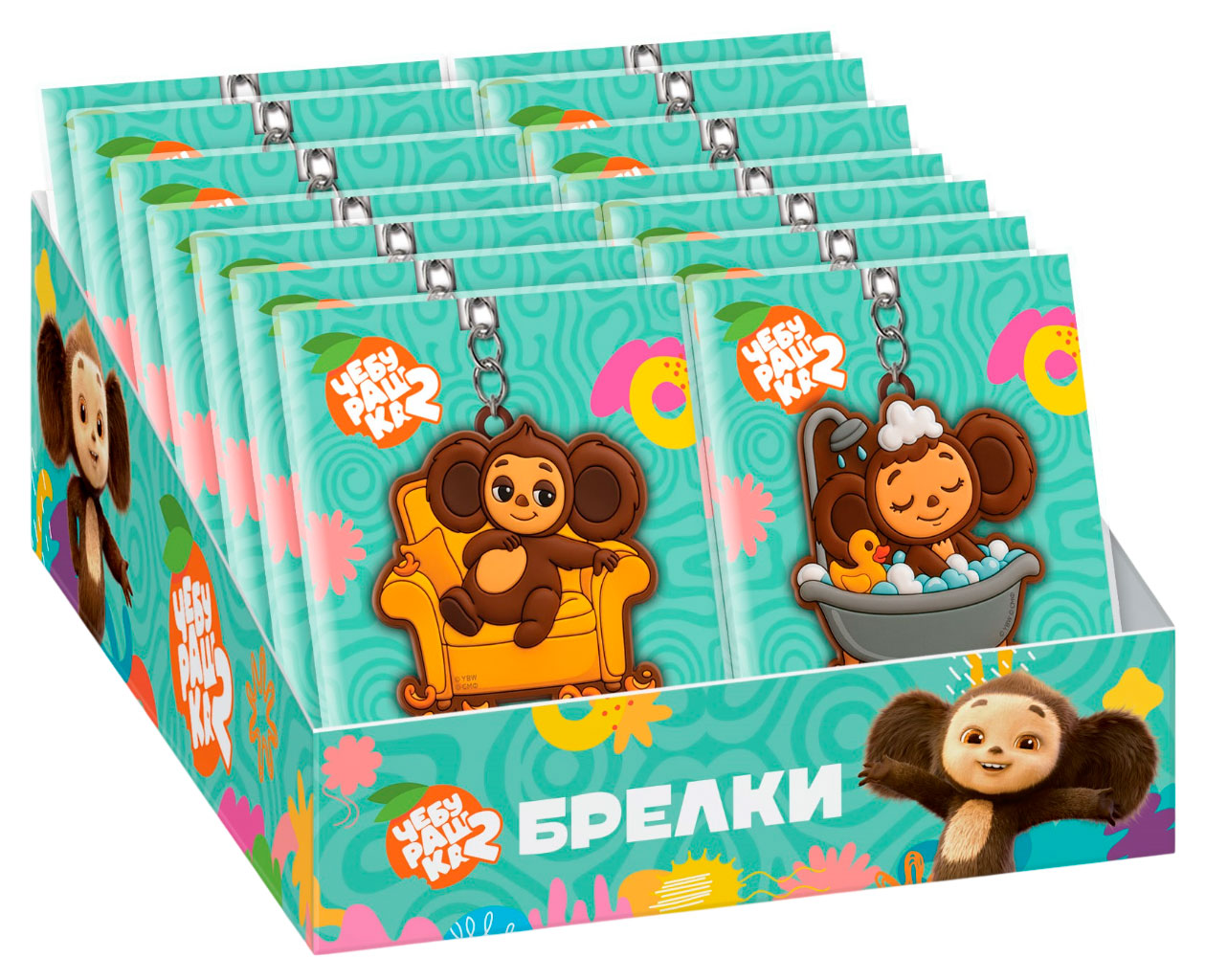 

Брелок ND PLAY Чебурашка, 1 шт в ассортименте