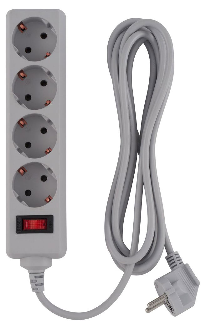 

Сетевой фильтр 400SL-1-G,4Р, 1,5 м