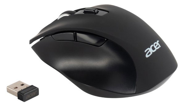 

Мышь беспроводная Acer OMR140 1600 DPI черная