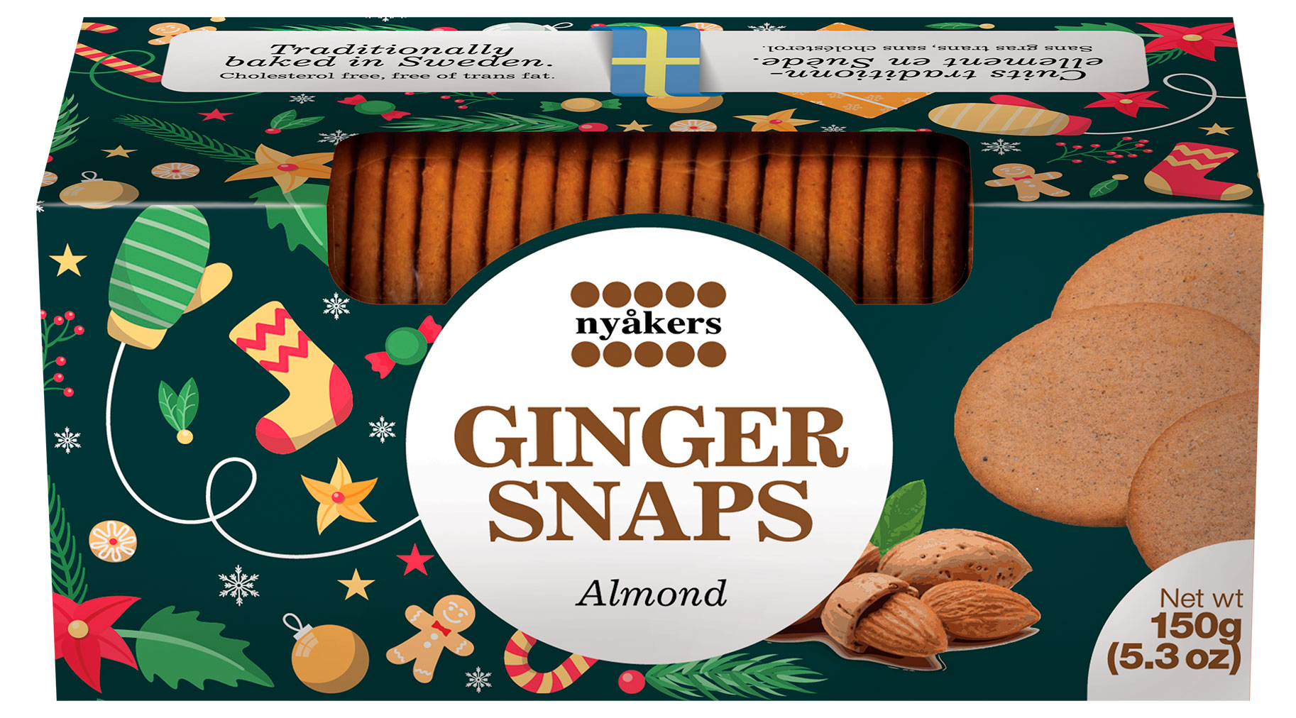 

Печенье Nyakers Имбирное со вкусом лимона, 150 г