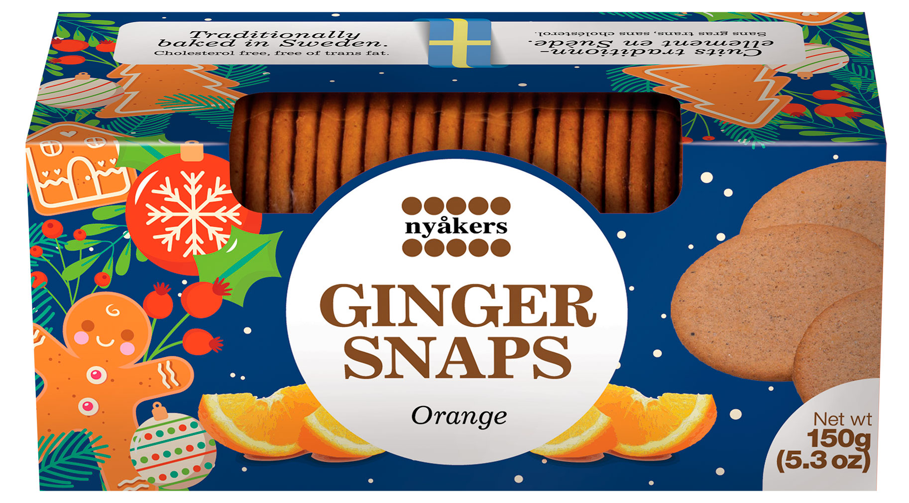 

Печенье Nyakers Имбирное со вкусом миндаля, 150 г
