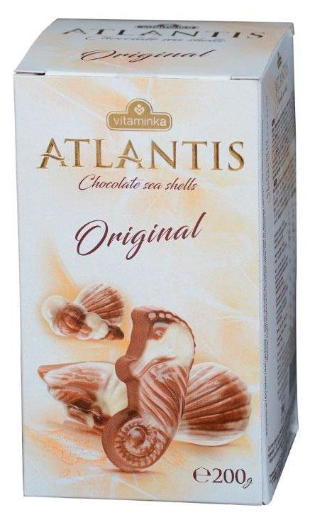 

Конфеты VITAMINKA в коробке, морские ракушки, 200 г