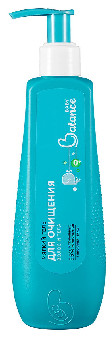 

Гель для очищения волос и тела младенца Baby Balance, 250 мл