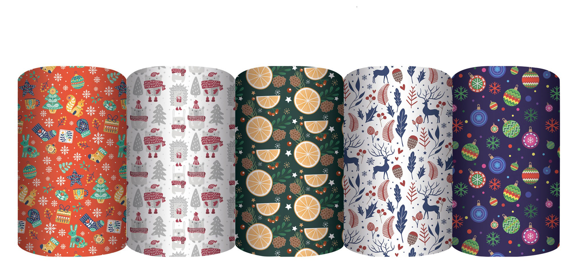 

Бумага упаковочная глянцевая Яркий год, 1х0,7 м 1 шт в ассортименте